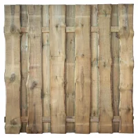 FÜNEN-Serie kdi-grün180 x 180 cm, Bretter sägerau, ca. 16mmRiegel 30/80 mm, mit Baumkante
