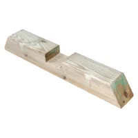 Einzelreiter für Pergola  9 x 9 x 65 cm, kdi-grün