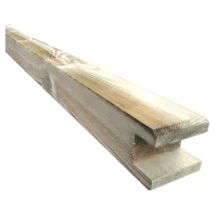Pfosten für Pergola, GESCHLITZT 9 x 9 x 240 cm, kdi-grün