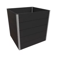 MEIKE WPC-Hochbeet ANTHRAZIT75 x 70 x 75 cm, ca. 340 Literinkl. Montagematerial, Kartonverpackt