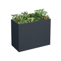 ELKE Metall-Hochbeet ANTHRAZIT
100 x 50 x 77 cm, 
Stahl verz. pulverbesch.