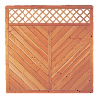CLASSICO-Serie mit Rankgitter180 x 180 cm, DouglasieRahmen 40/68 mm, Profilbretter 16/118 mm