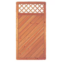 CLASSICO-Serie mit Rankgitter90 x 180 cm, DouglasieRahmen 40/68 mm, Profilbretter 16/118 mm
