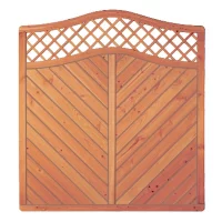 CLASSICO-Serie Krone-Ranki180 x 180/190 cm, DouglasieRahmen 40/68 mm, Profilbretter 16/118 mm