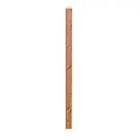 Pfosten Douglasie Kopf gerundet 9 x 9 x 190 cm, Douglasie