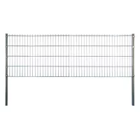 JUMBO Doppelstabmatte RAL 7016 anthrazit2500 x  1030 mm MW 200/50, Stäbe 8/6/8 mm