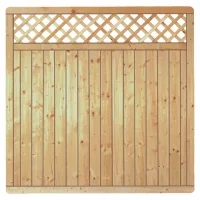 CLASSIC-Serie-Senkrecht Ranki180 x 180 cm, kdi-grünRahmen 40/70 mm, Profilbretter 16/118 mm