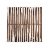PACO-Serie180 x 180 cm, aus Halblattenmit seitlichem Rahmen, naturbelassen