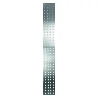 AALBORG-Serie, Aluminiumblech25 x 179 cm, 1 mm starkLochmaß 20/20 mm