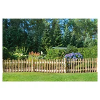 MARRE-Lattenzaun Haselnuss
180 x 80 cm
Lattenabstand 6 cm, Querriegel halbrund