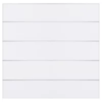 FARÖ-Serie HPL-Steckzaunsystem1792 x 1775 mm, Zaunset WEIß5 Zaunlamellen