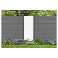 ELSKOP-Serie Zaunset, WPC-Steckzaunsystem
1790 x 1760 mm, WEIß-coextrudiert
12 Zaunlamellen