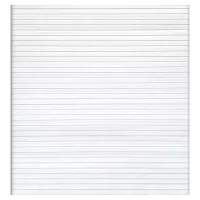 WAREN-Serie, WPC-Steckzaun-Setca. 179,5 x 180 cm, weißAbschlussleiste und Clips separat in silber oder anthrazit
