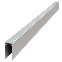 ECOSTECK-Set für Senkrechtmontage
Anthrazit, Start und Endleiste verstärkt
50/50 x 24 x 1655 mm, Aluminium