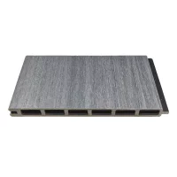 ELZE-Serie WPC-SteckzaunsystemZaunlamelle BREIT 20 x 300 x 1790 mmGRAU co-extrudiert
