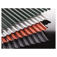 Stahlwellplatten S 76/18
0,5 mm mit 25 my Polyesterbesch.
Farbe: