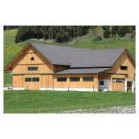 Pfannenbleche 177/47
0,5 mm mit 25 my Polyesterbesch.
Farbe: