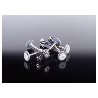 BGS Balkonsicherungsschraube
M5 x 45 mm, V2A, weiß
Klemmbereich 46 - 50 mm